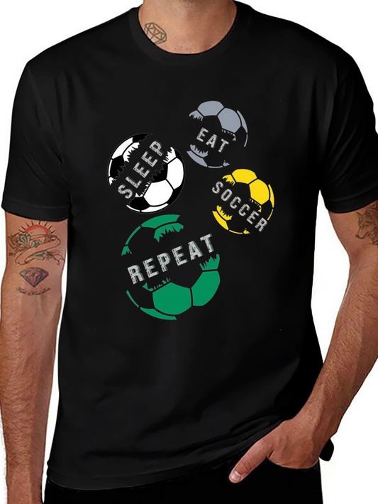Eat Sleep Soccer Repeat T-Shirt