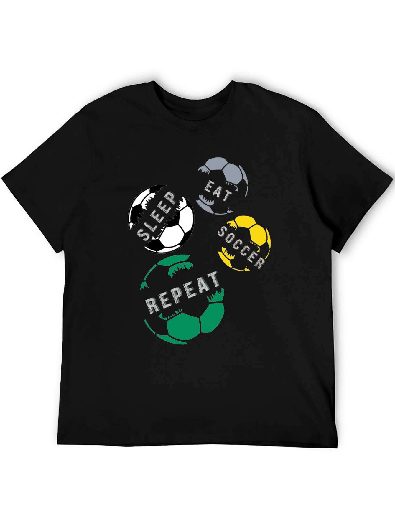 Eat Sleep Soccer Repeat T-Shirt