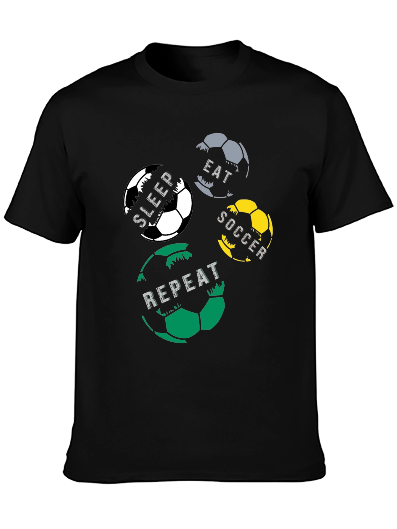 Eat Sleep Soccer Repeat T-Shirt