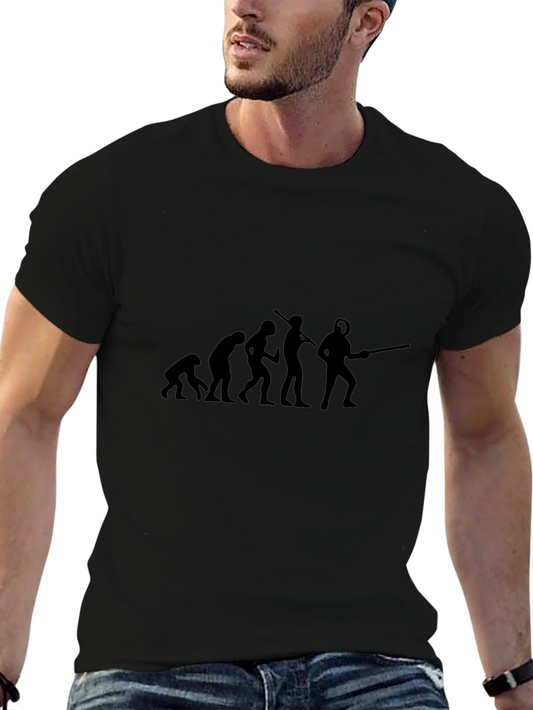 Evolution of Gaming Black T-Shirt