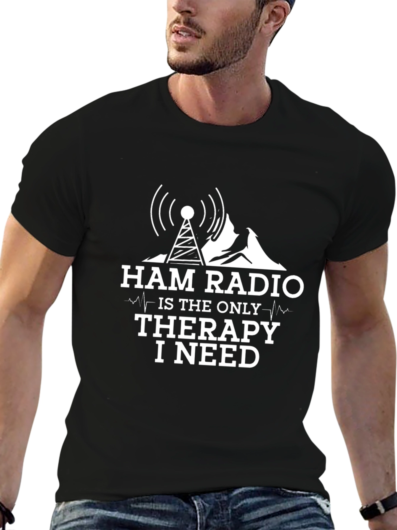 Ham Radio Therapy T-Shirt - Hobbyist Apparel