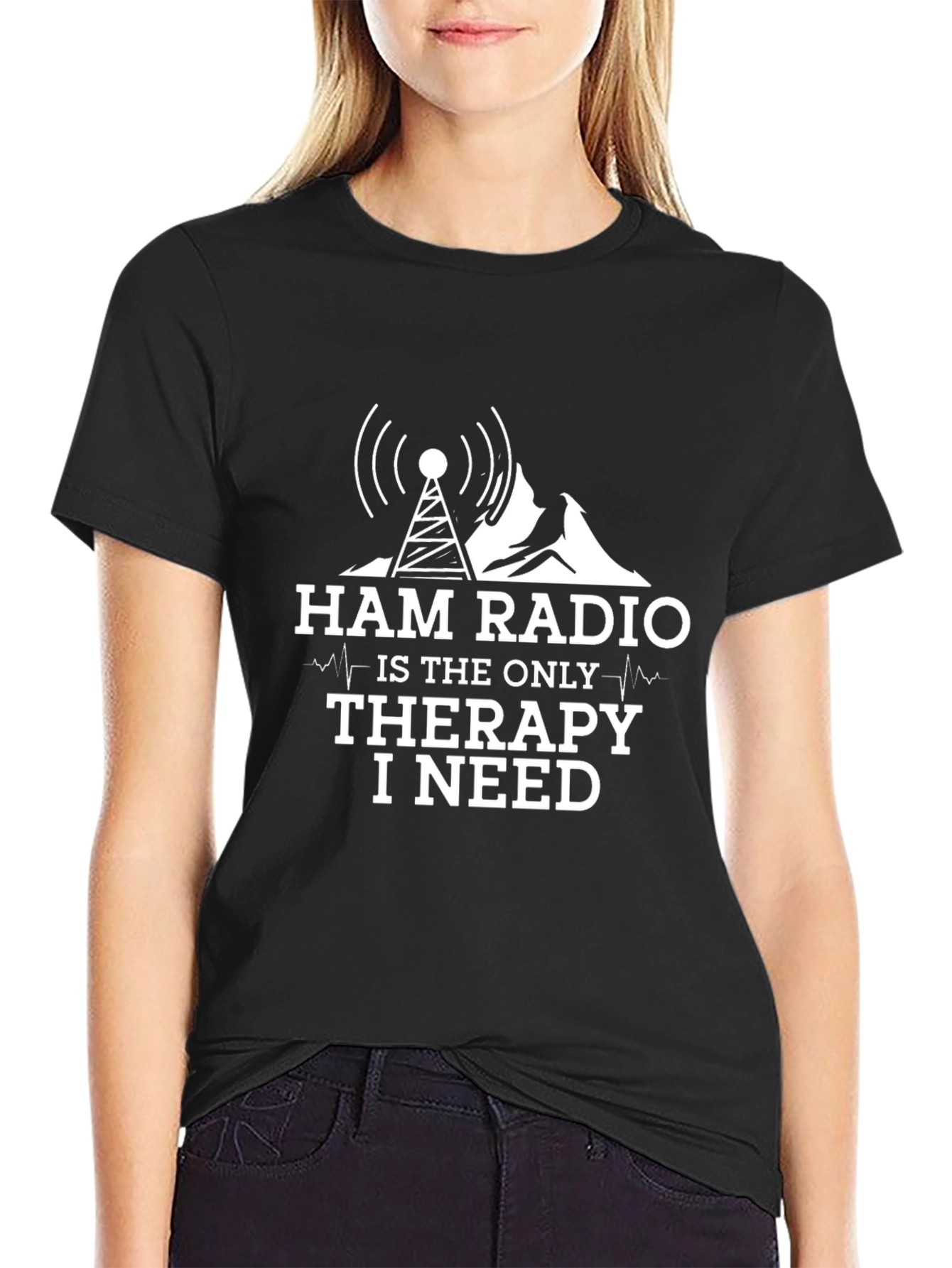 Ham Radio Therapy T-Shirt - Hobbyist Apparel