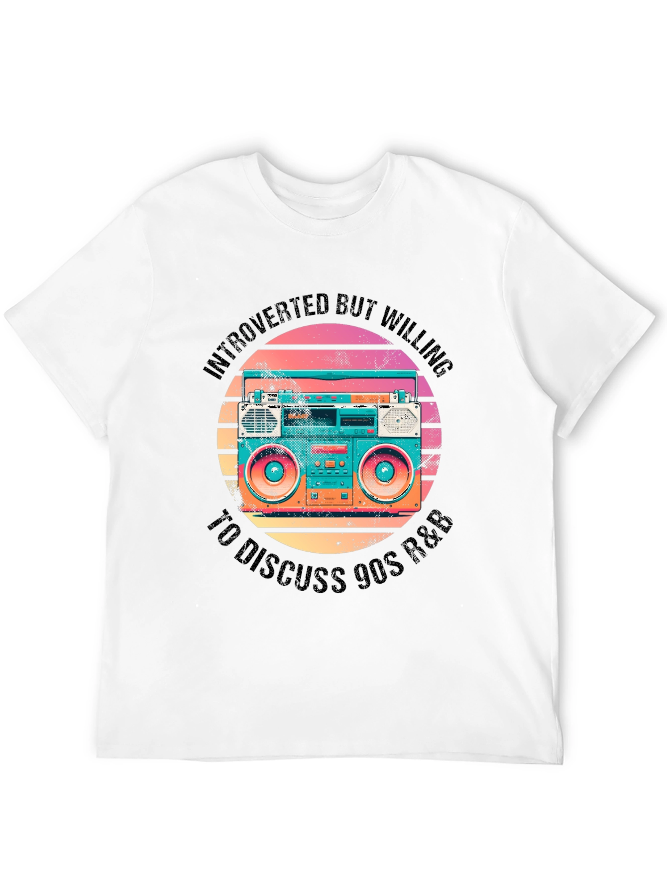 Introverted 90s R&B Music T-Shirt