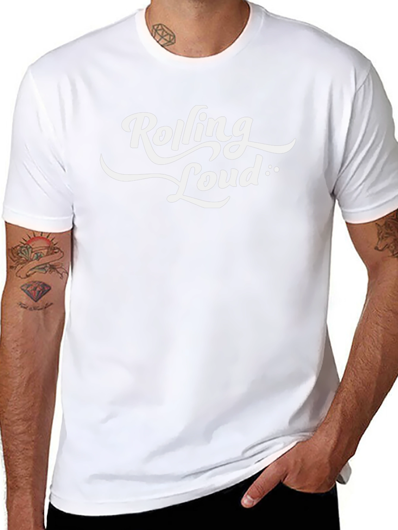 Rolling Loud Black Graphic T-Shirt