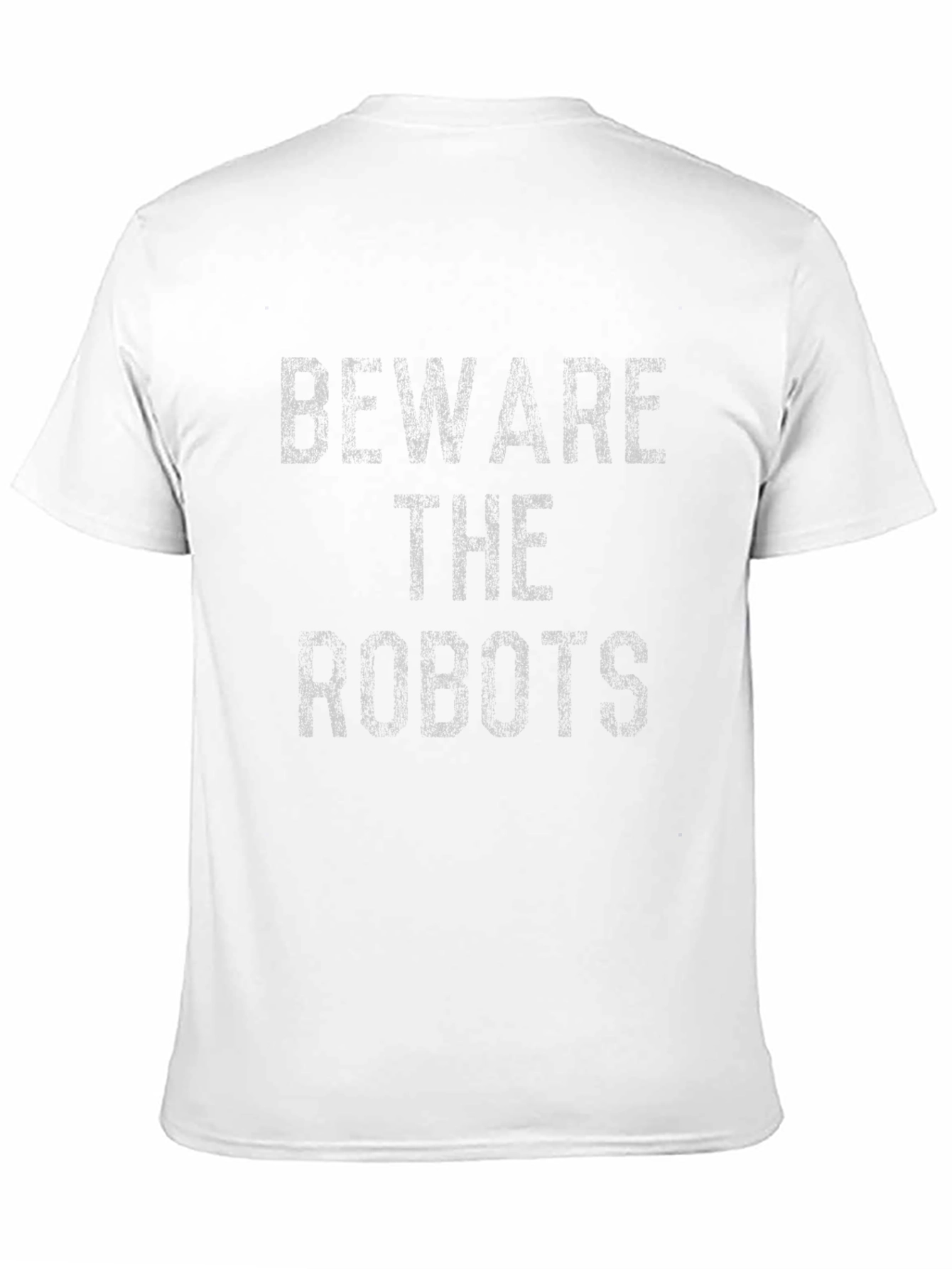 Beware the Robots Graphic T-Shirt - Black