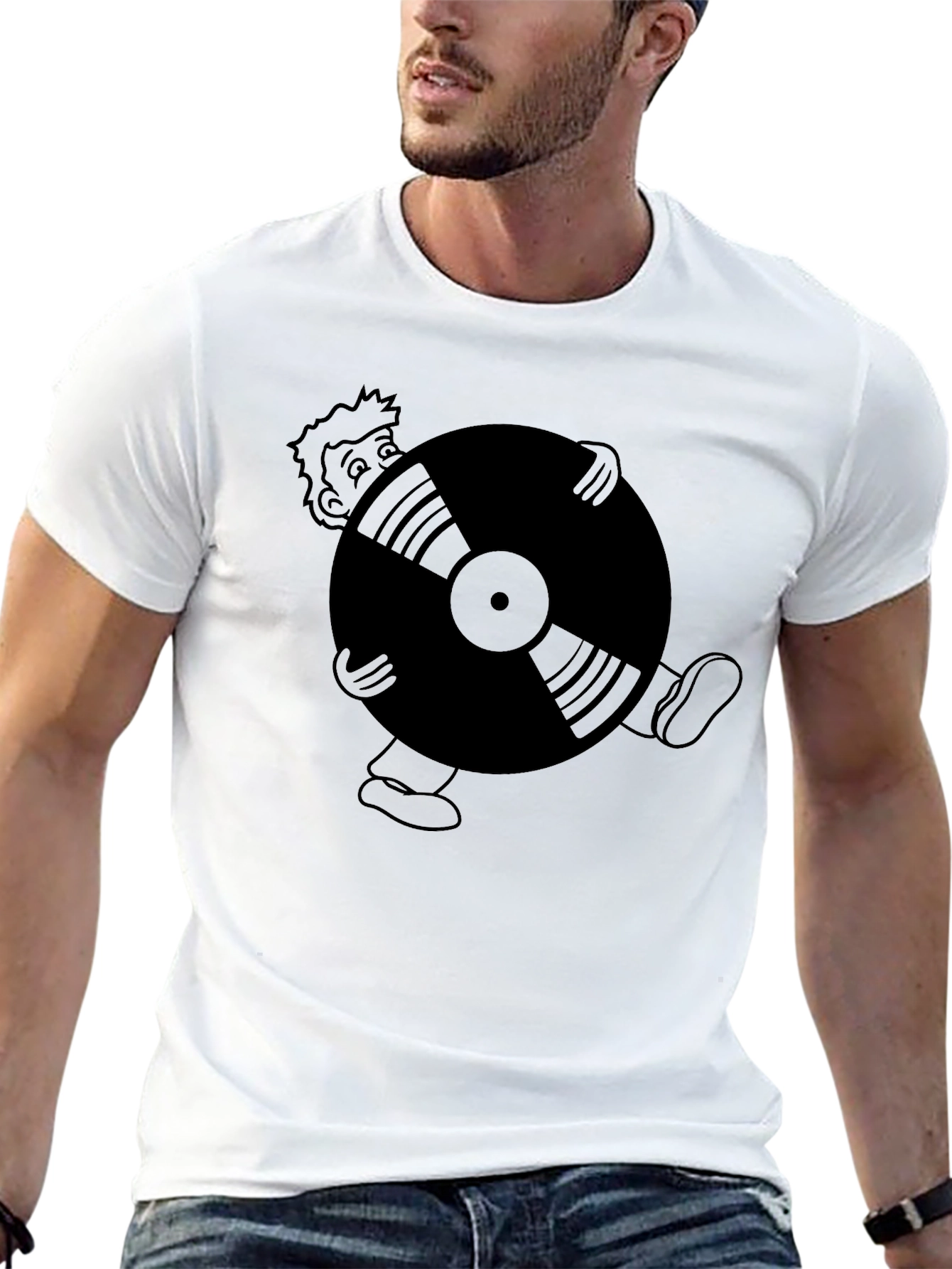 Funky Record Carrier T-Shirt