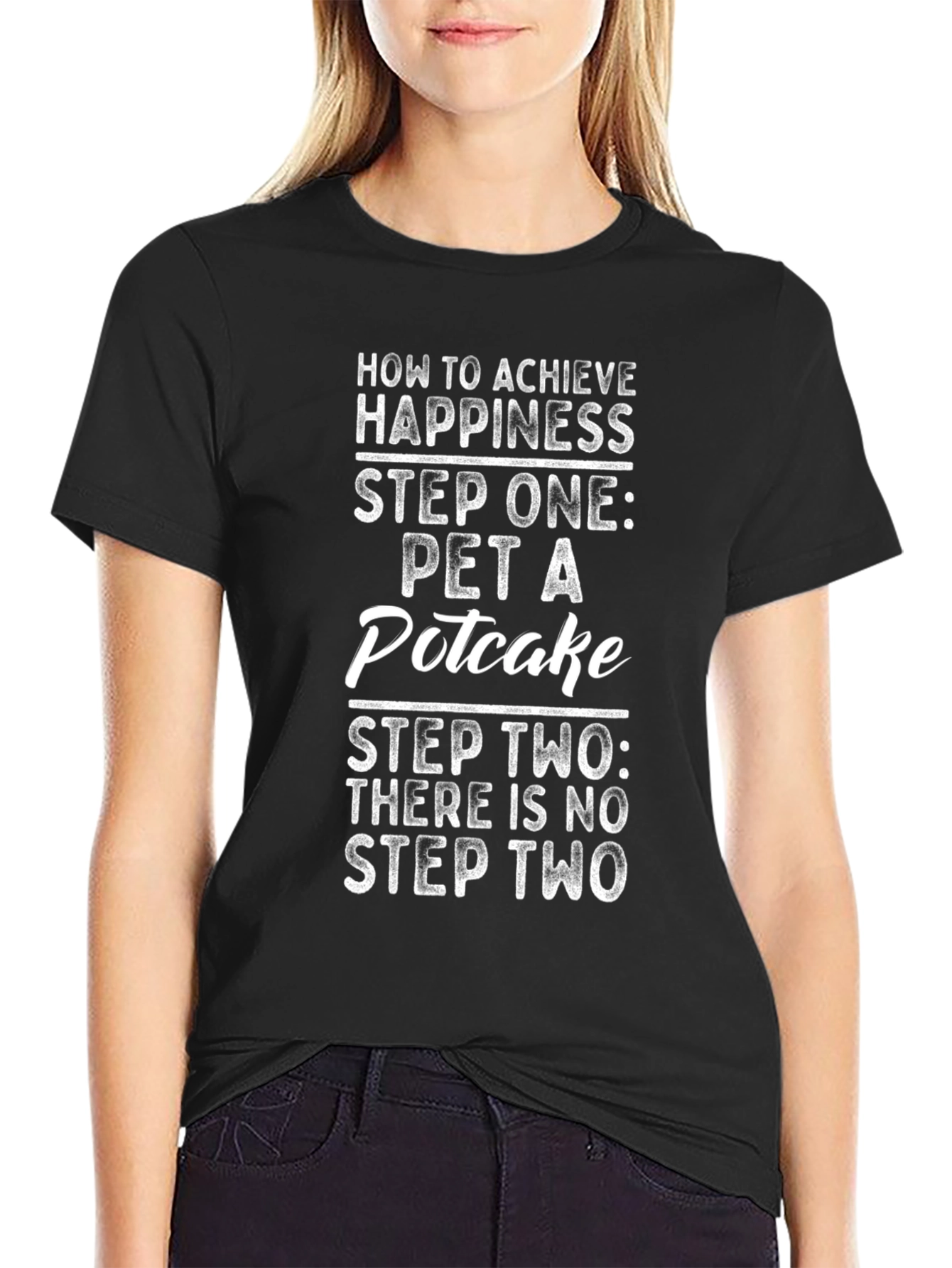 Pet A Potcake T-Shirt: Happiness Guide