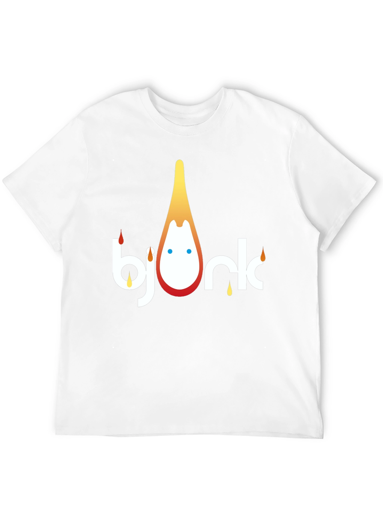 Bjork Graphic Print T-Shirt - Stylish Black Tee