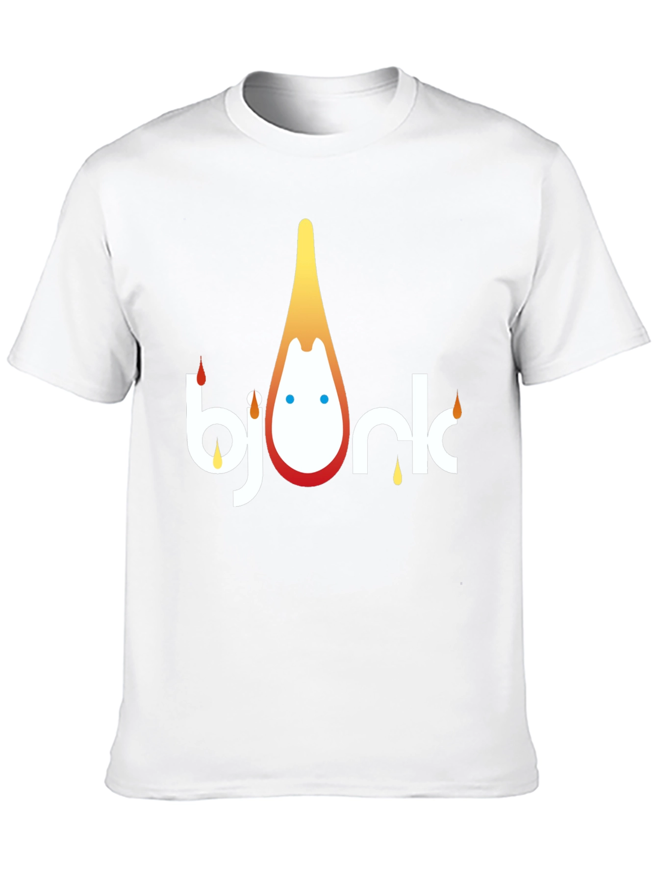 Bjork Graphic Print T-Shirt - Stylish Black Tee
