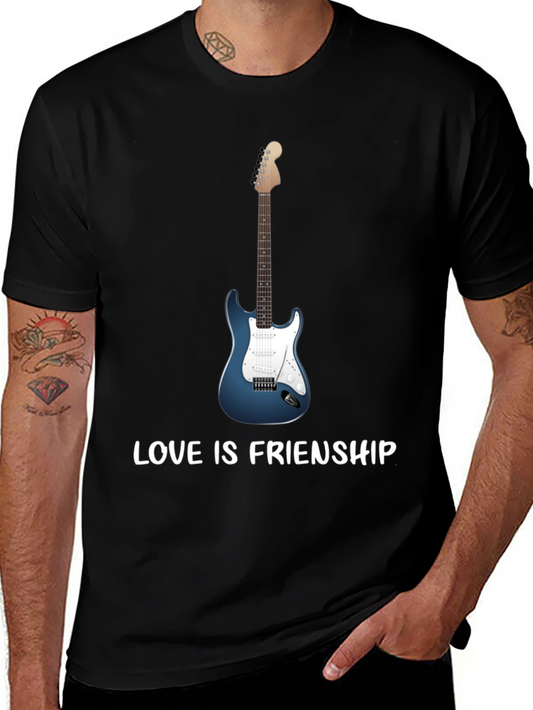 Guitar Love is Frienship T-Shirt