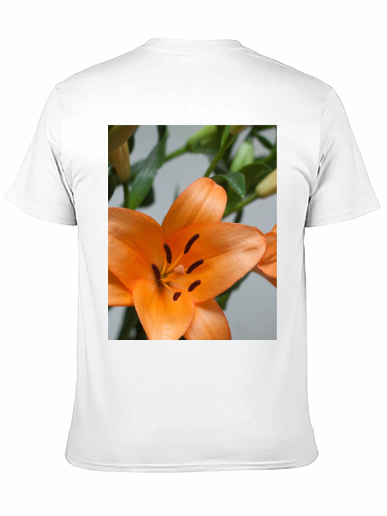 Orange Lily Graphic T-Shirt