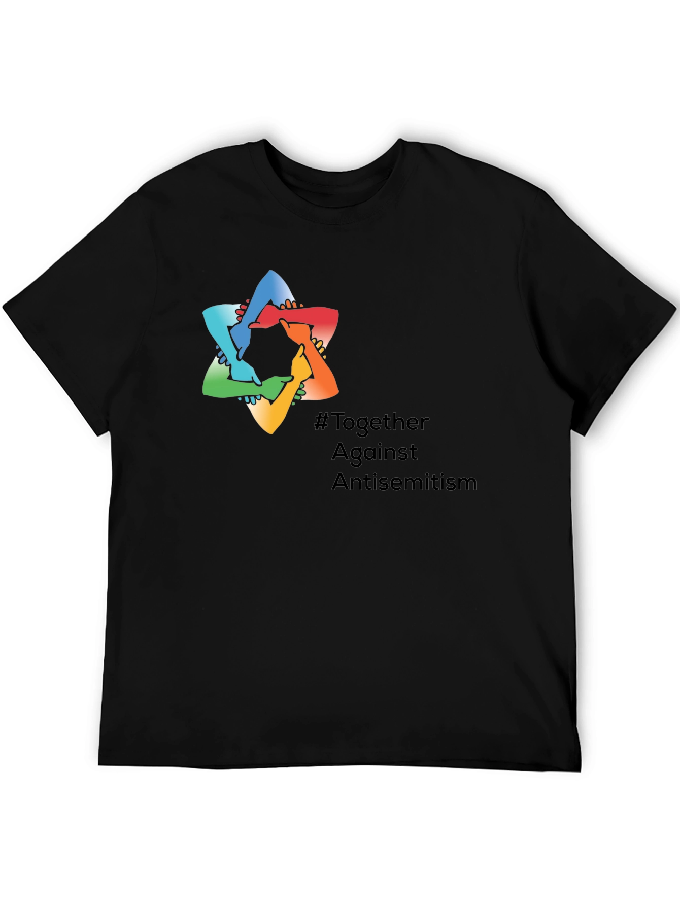 Together Against Antisemitism Graphic Tee