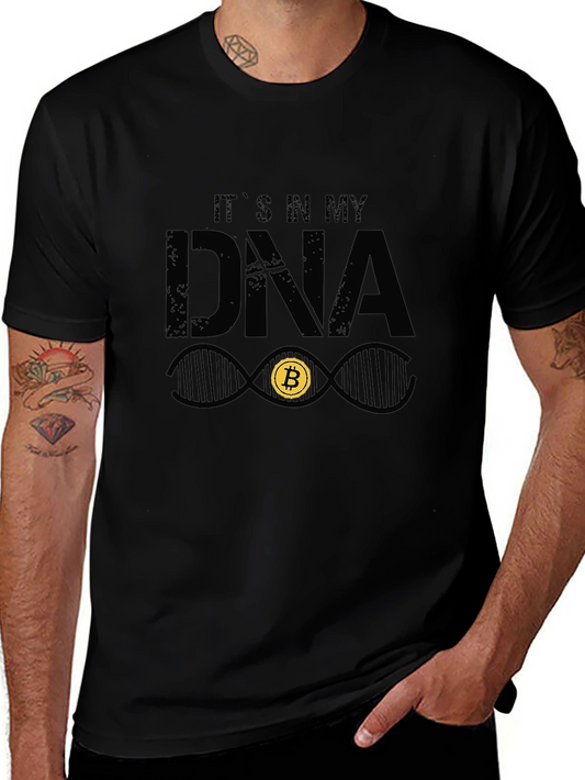 Bitcoin DNA T-Shirt Crypto Lover Tee