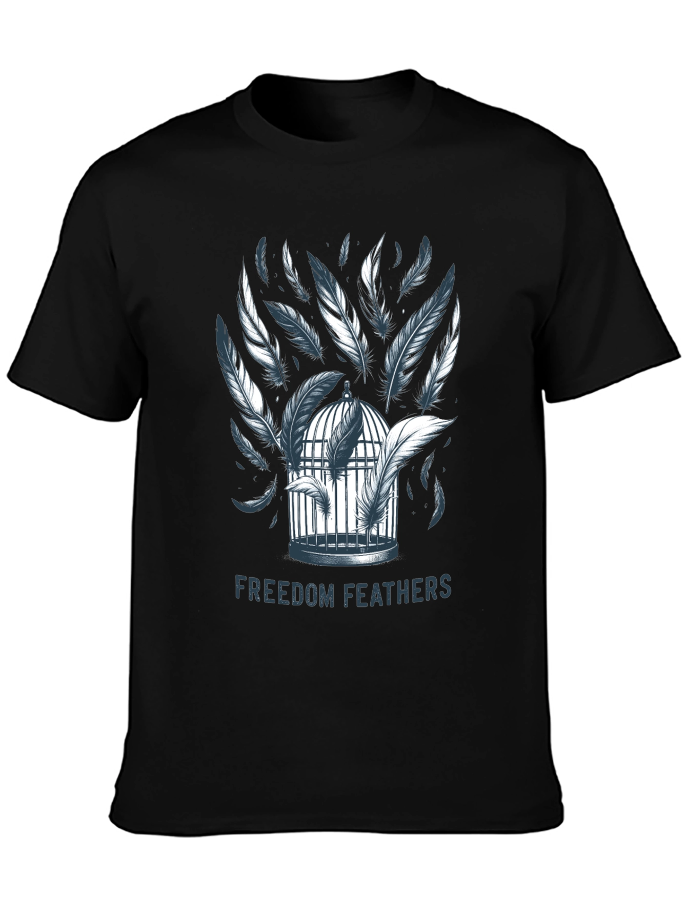 Freedom Feathers Graphic T-Shirt