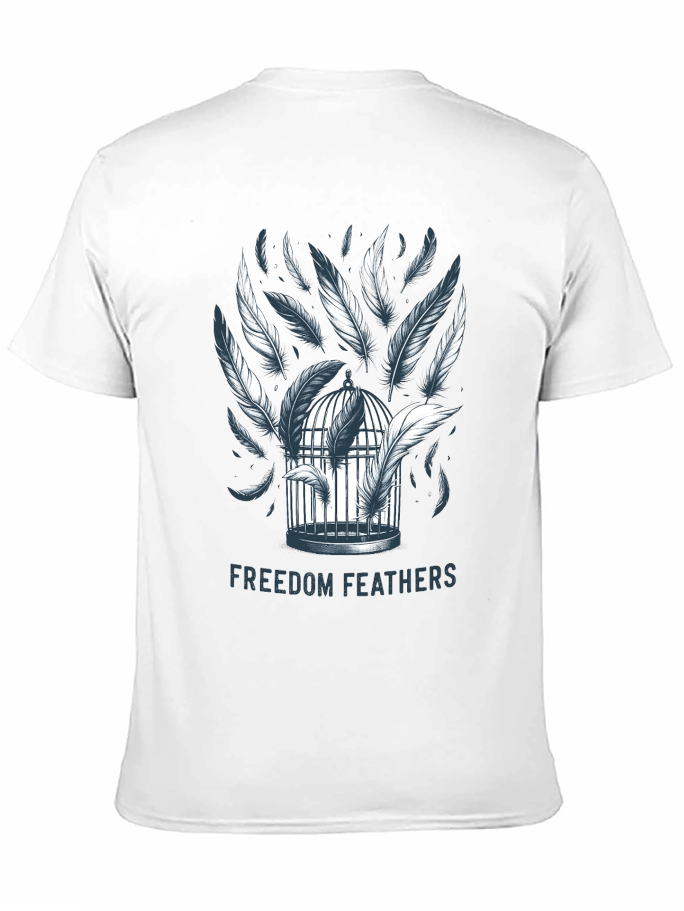 Freedom Feathers Graphic T-Shirt