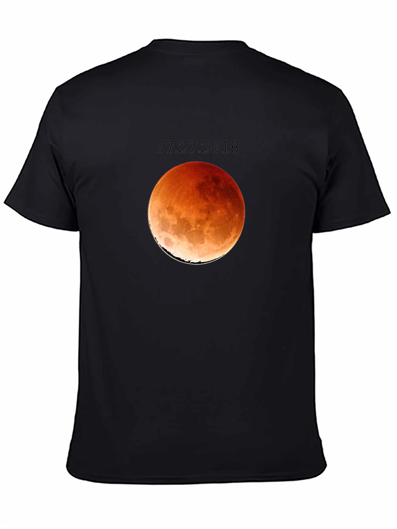 Lunar Eclipse 2018 T-Shirt - Black