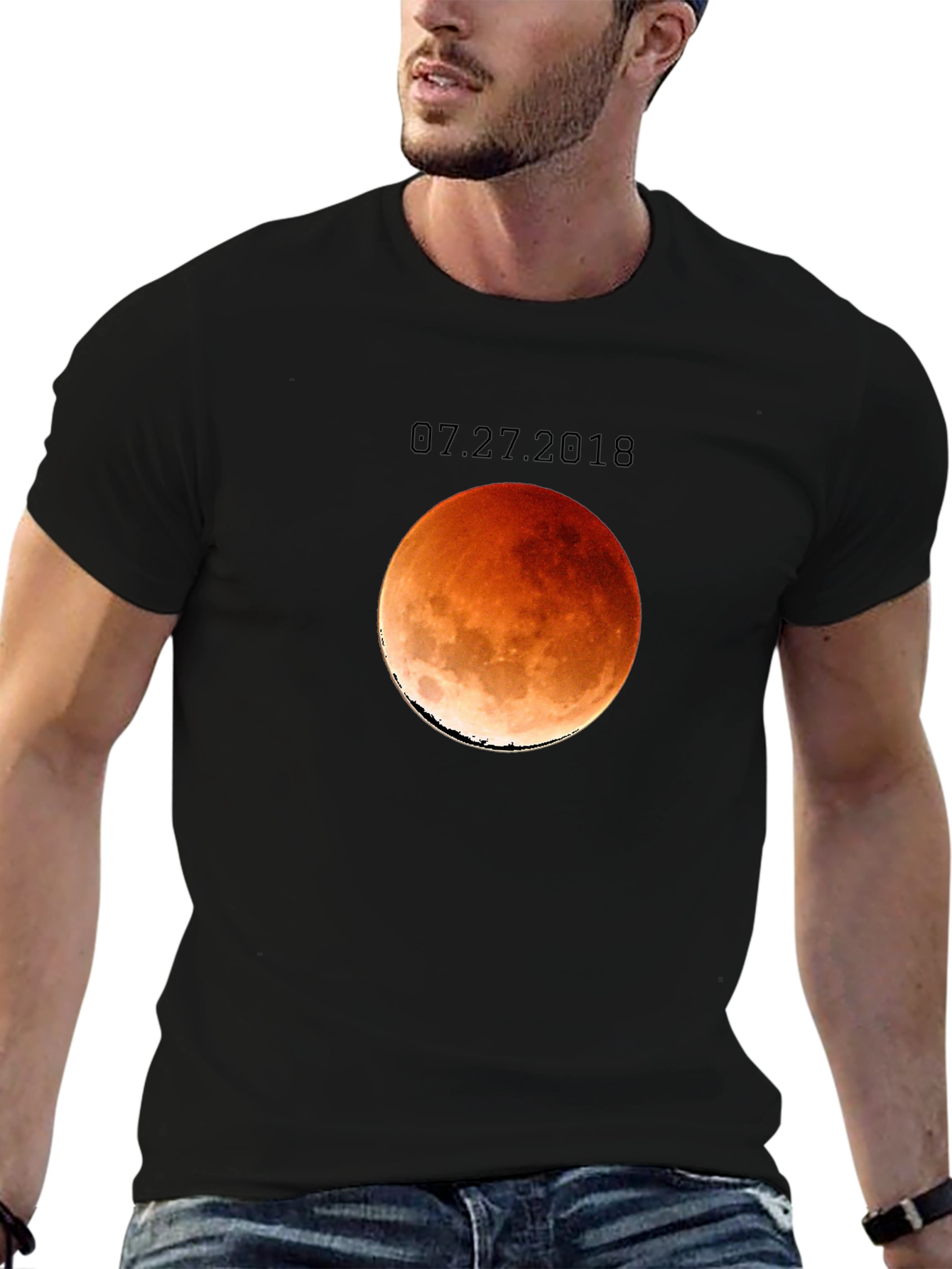 Lunar Eclipse 2018 T-Shirt - Black