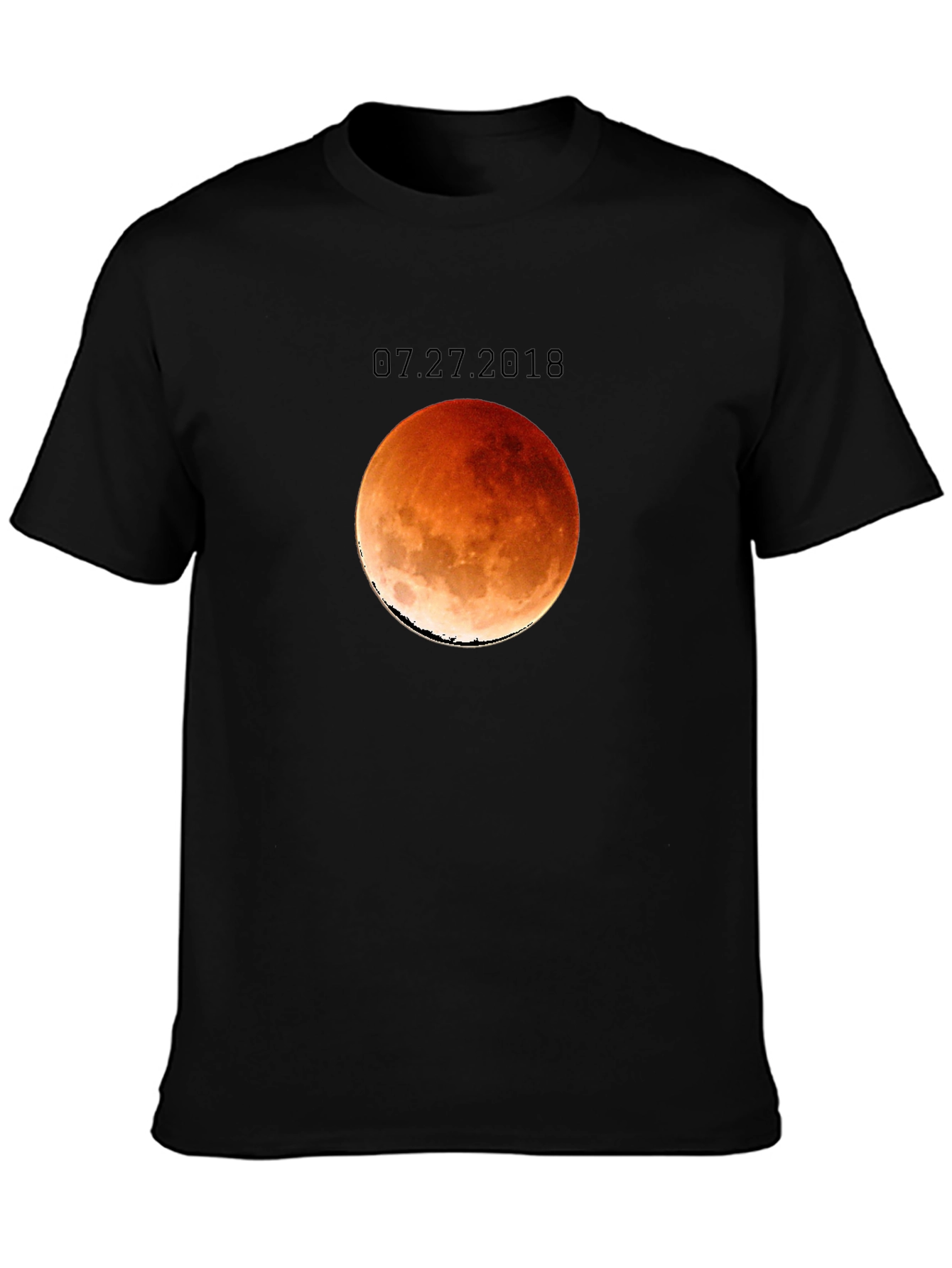 Lunar Eclipse 2018 T-Shirt - Black