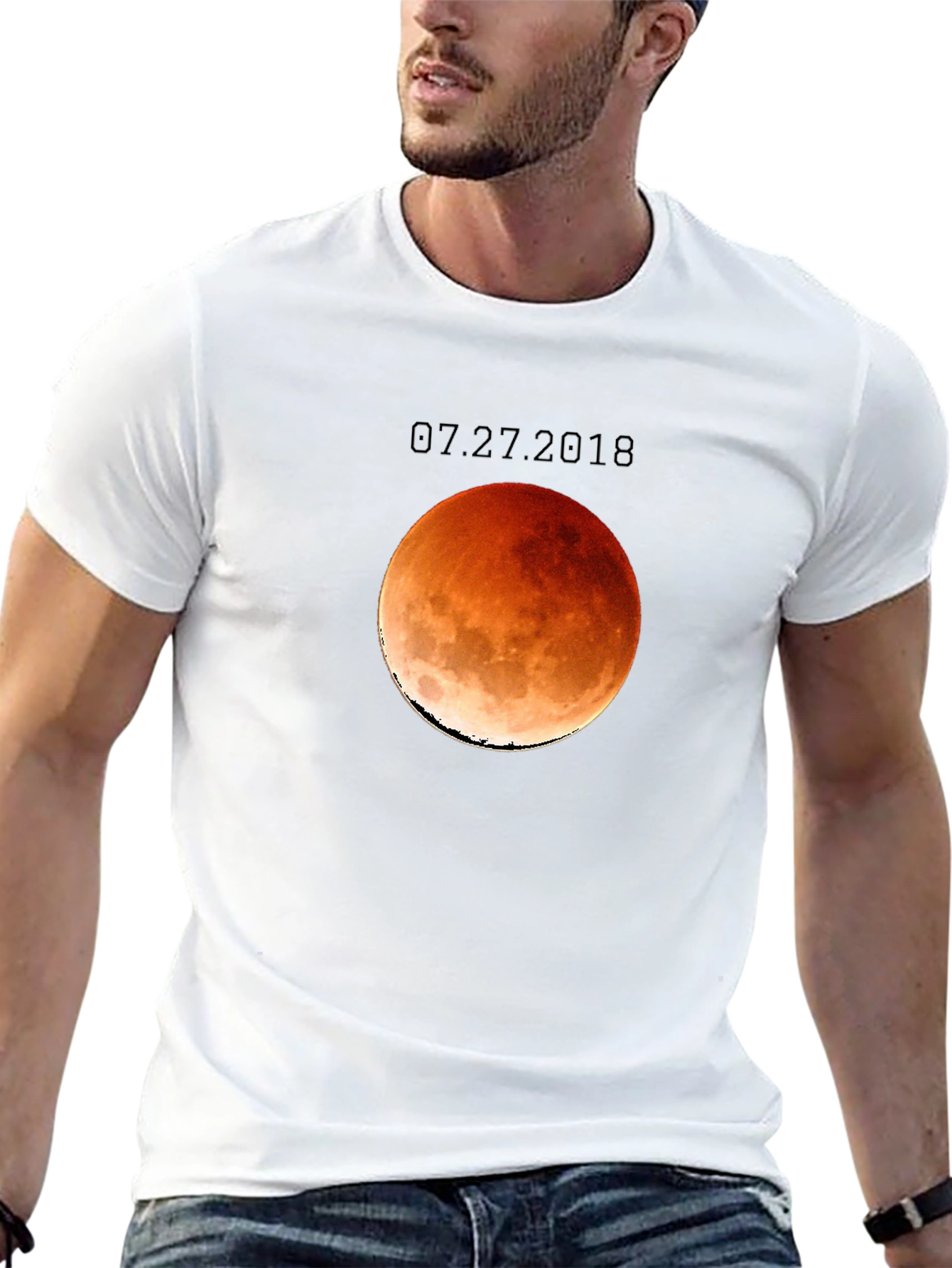 Lunar Eclipse 2018 T-Shirt - Black