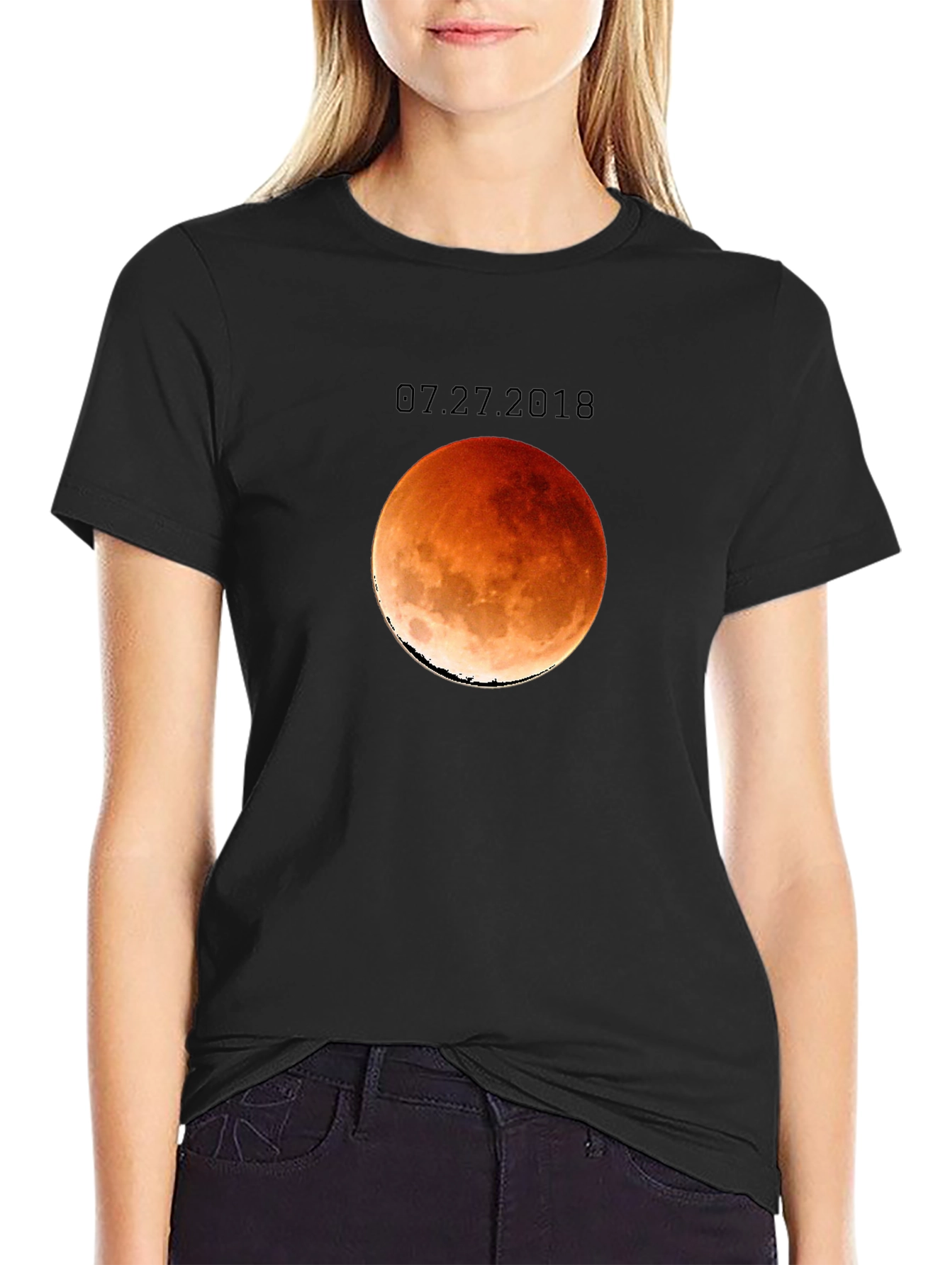 Lunar Eclipse 2018 T-Shirt - Black
