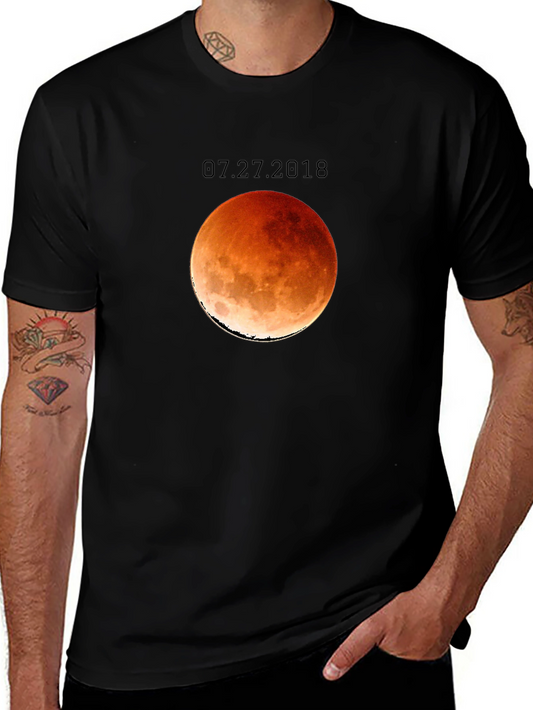 Lunar Eclipse 2018 T-Shirt - Black