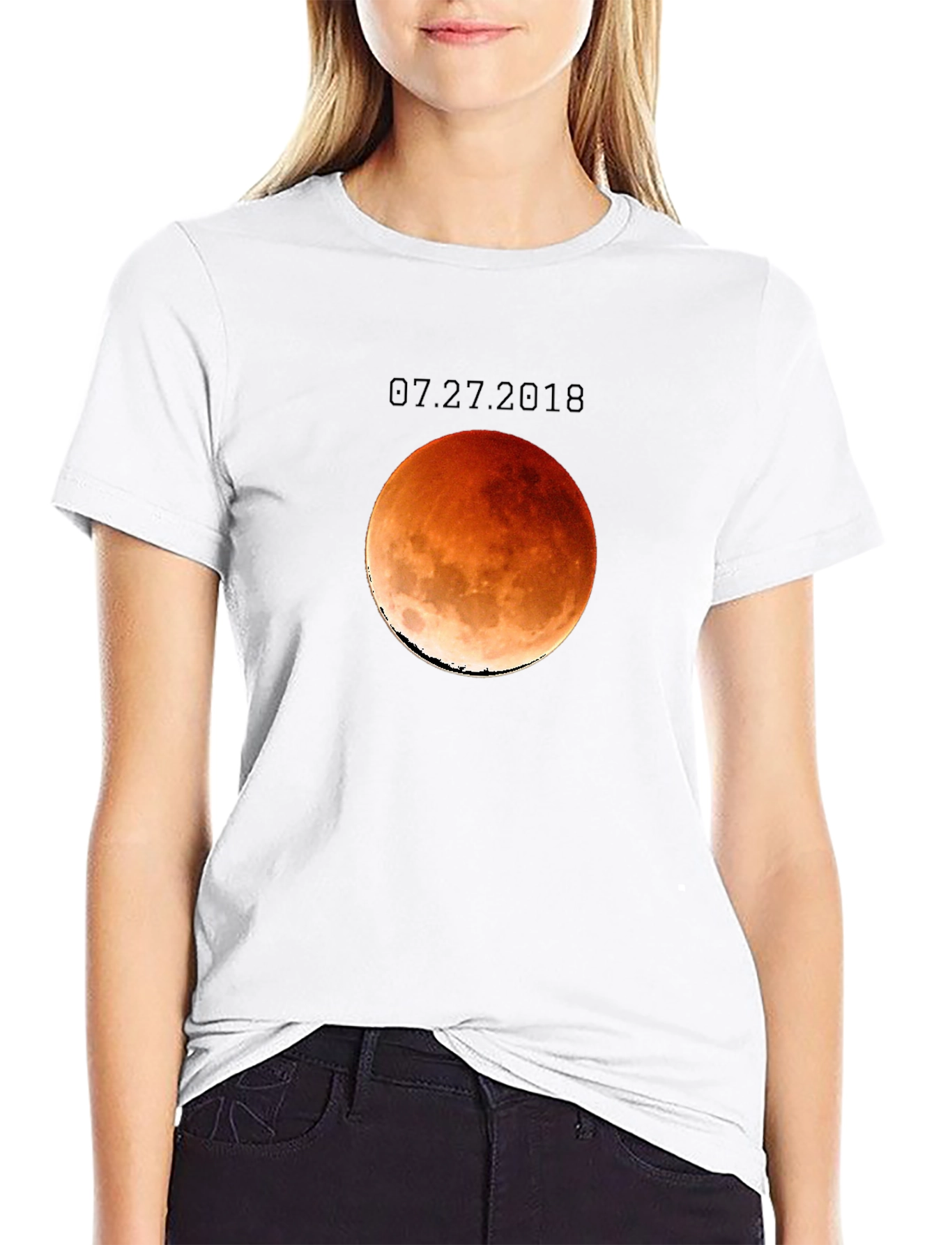 Lunar Eclipse 2018 T-Shirt - Black