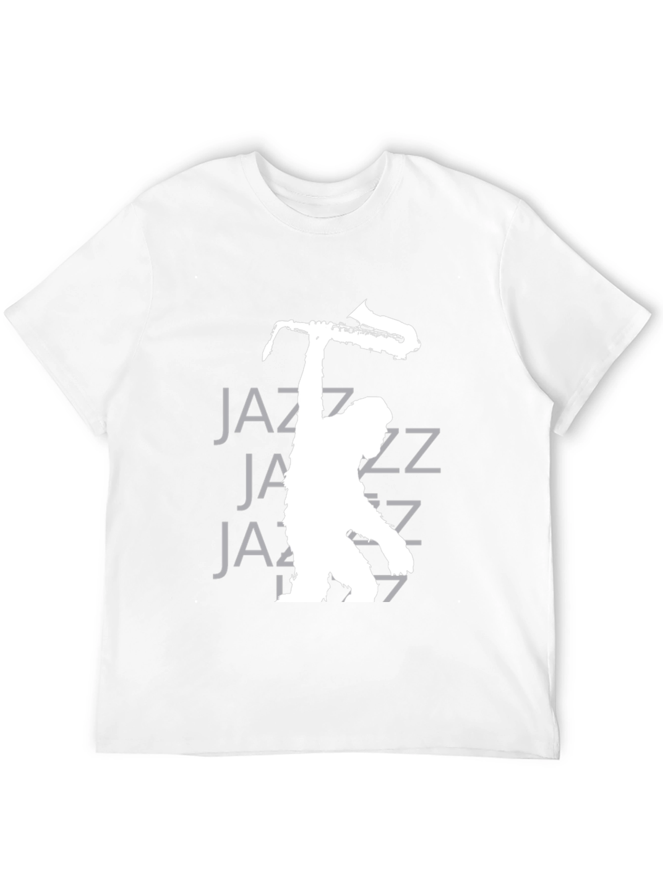 Cool Jazz Musician Graphic T-Shirt - Black
