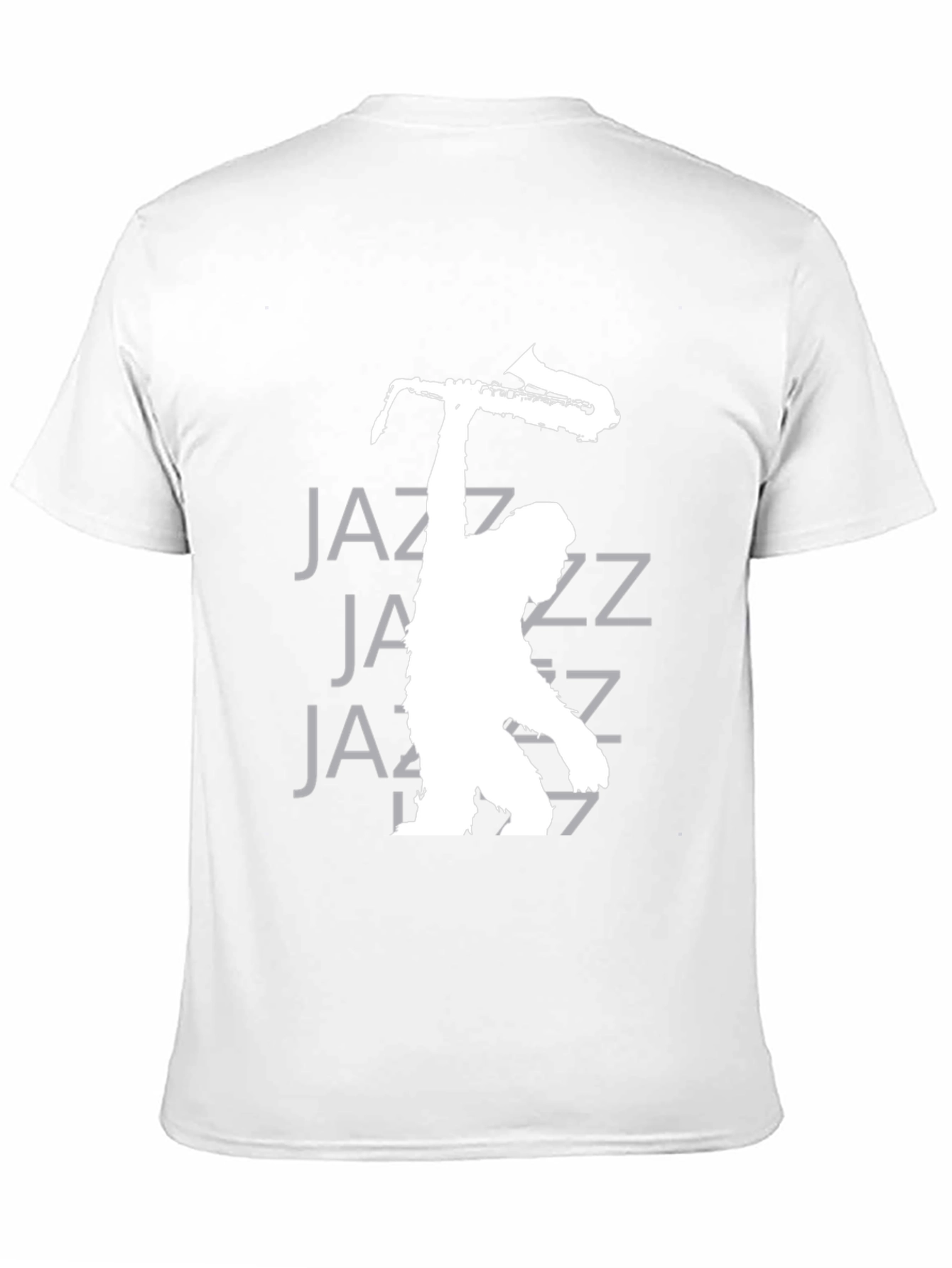 Cool Jazz Musician Graphic T-Shirt - Black
