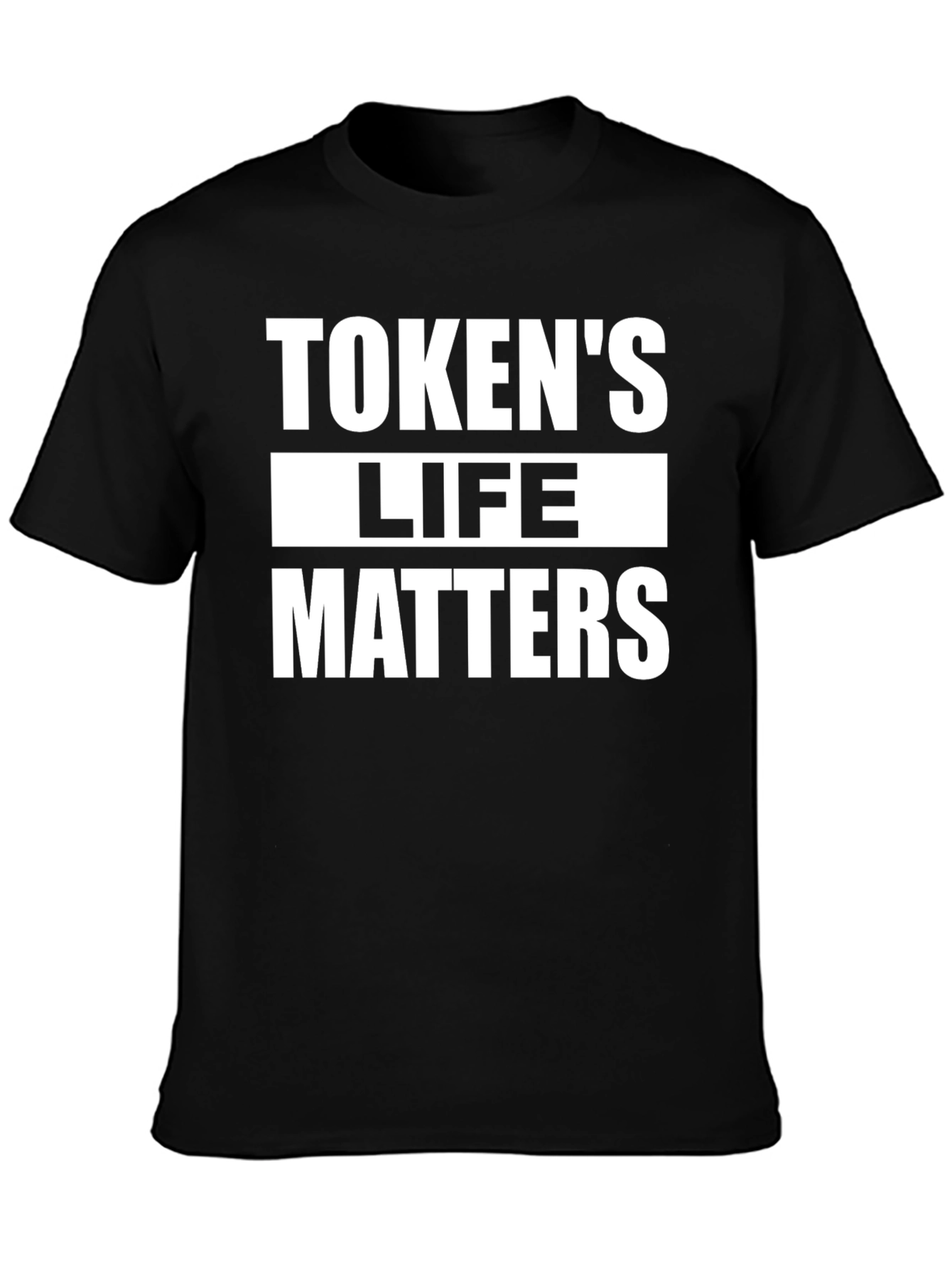 Tokens Life Matters Graphic T-Shirt - Black