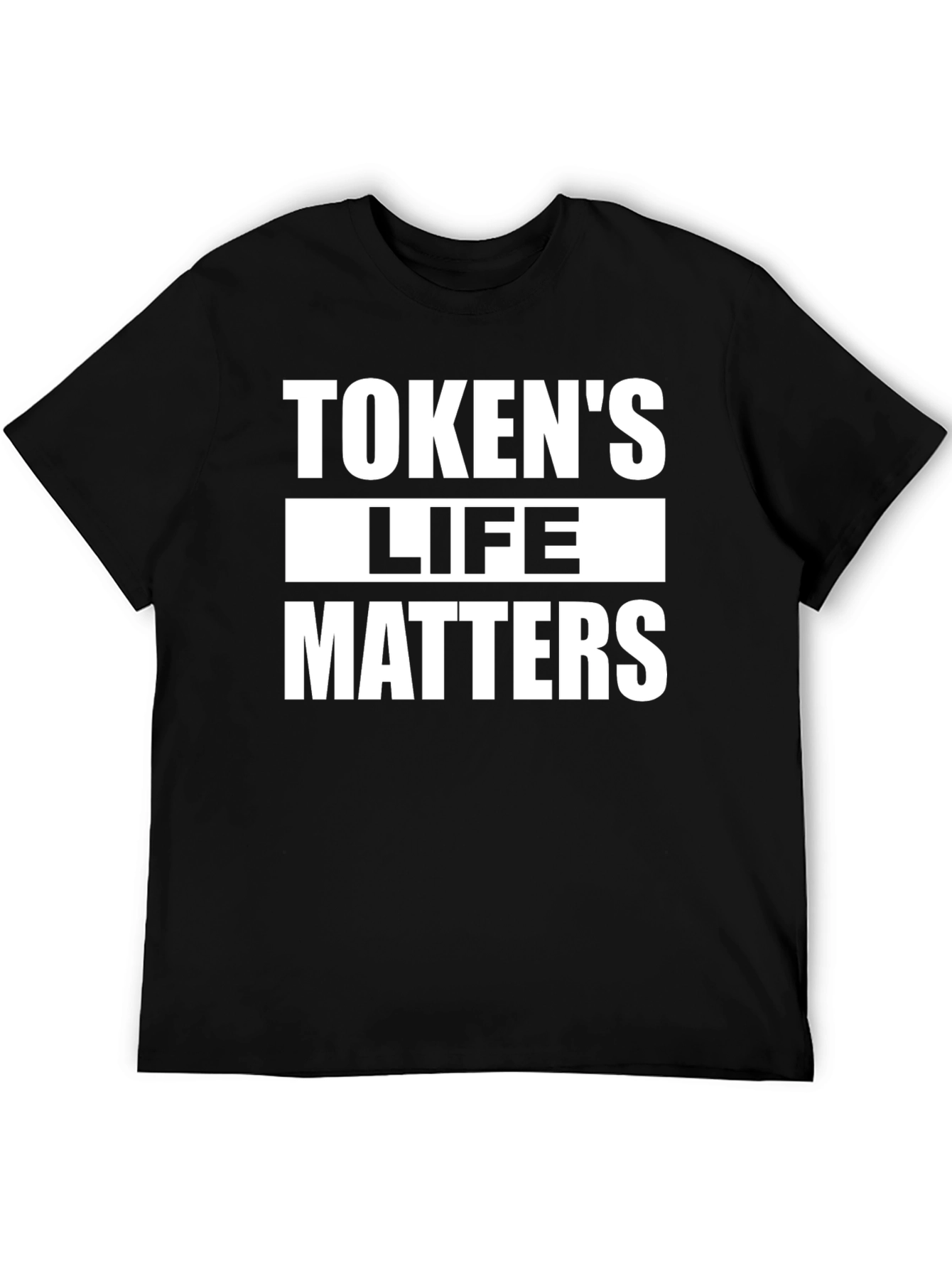 Tokens Life Matters Graphic T-Shirt - Black