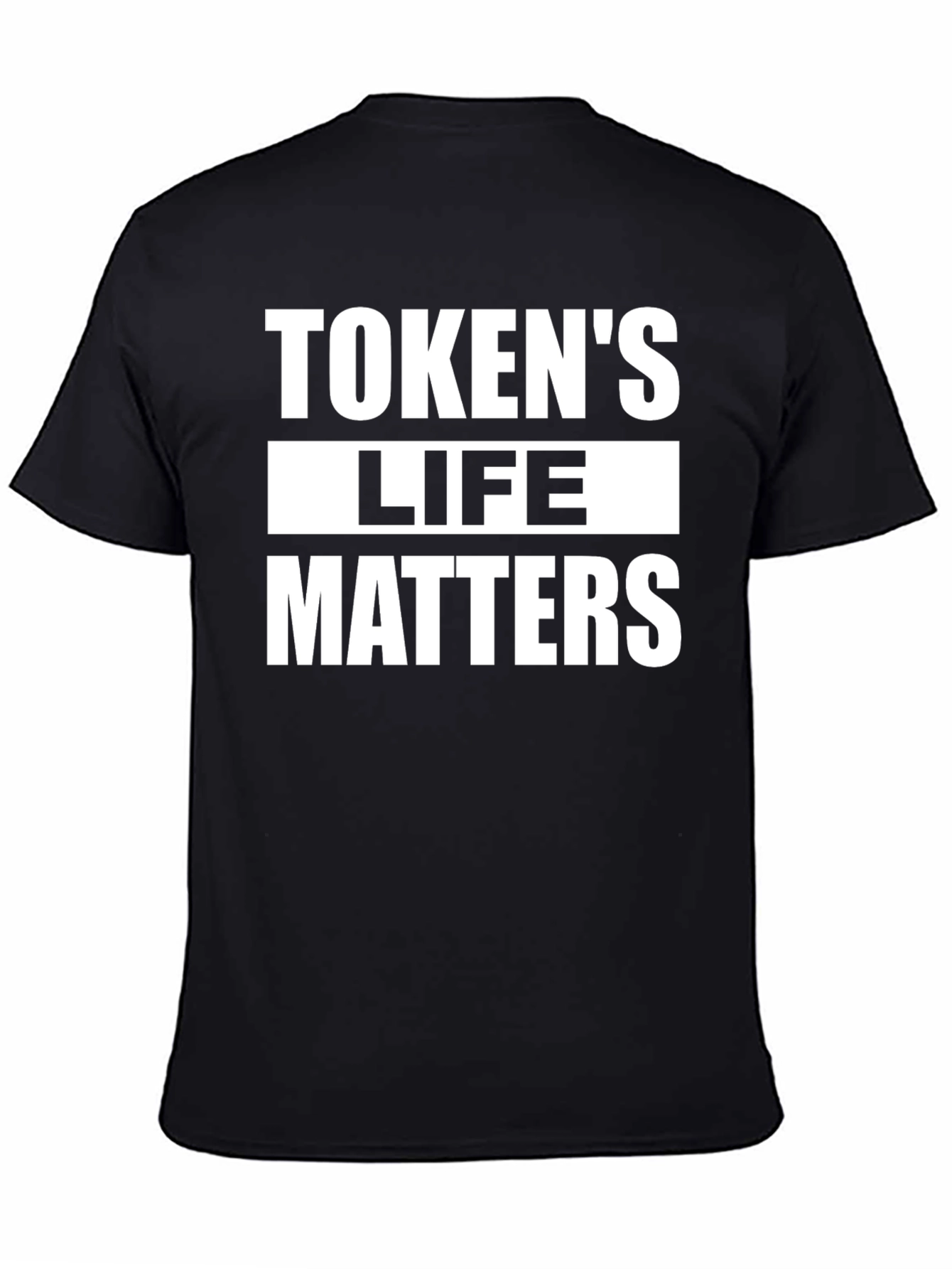 Tokens Life Matters Graphic T-Shirt - Black