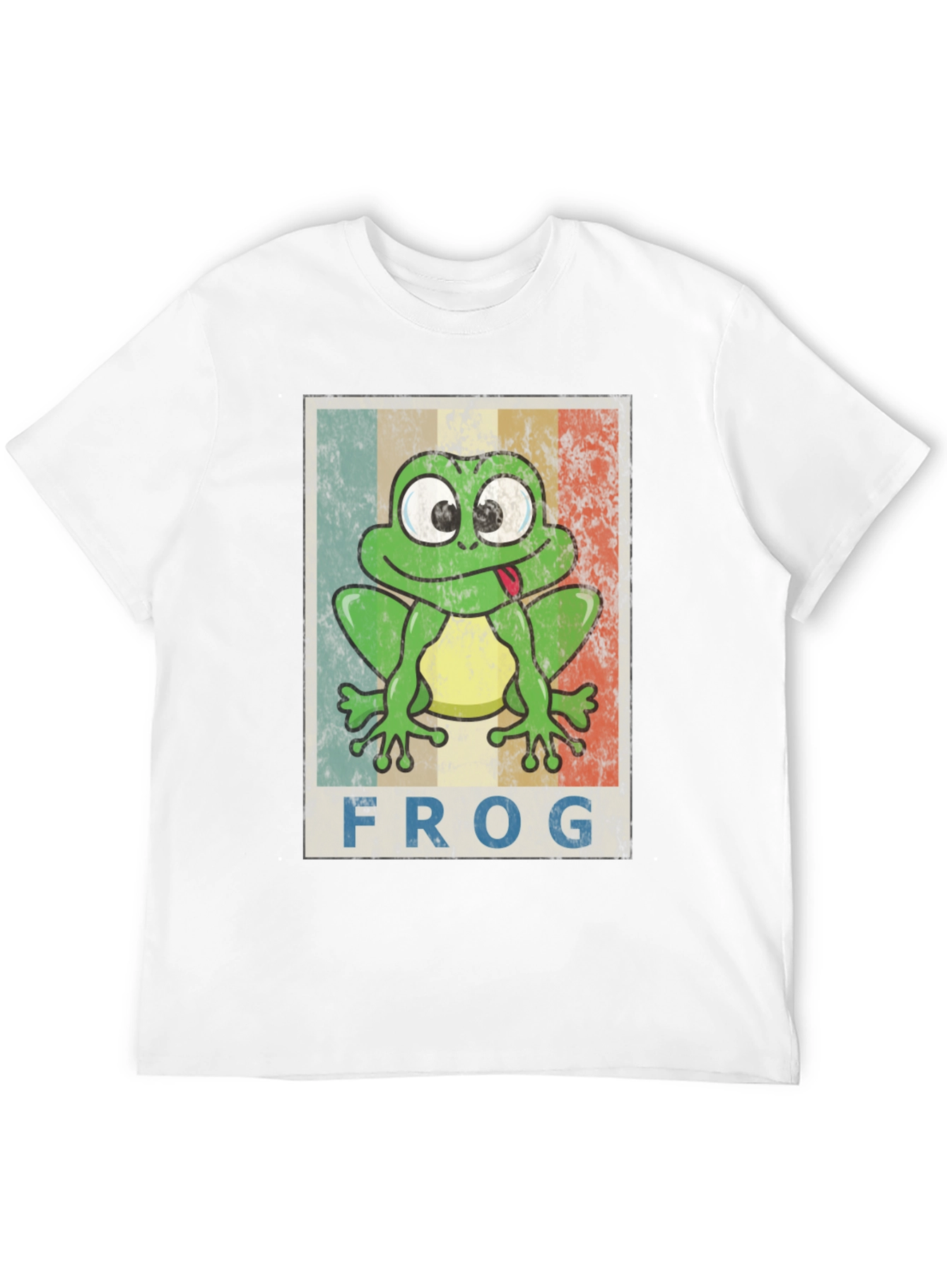Retro Frog T-Shirt - Cute Amphibian Tee
