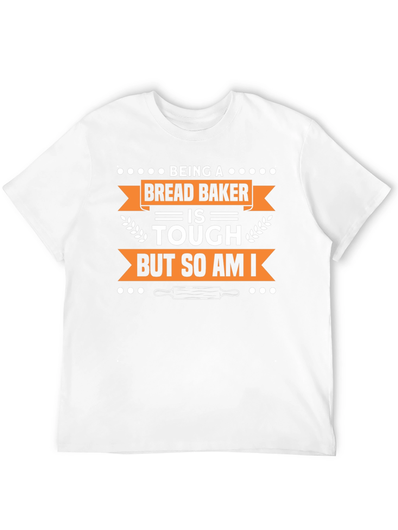 Bread Baker Tough T-Shirt - Black Short Sleeve