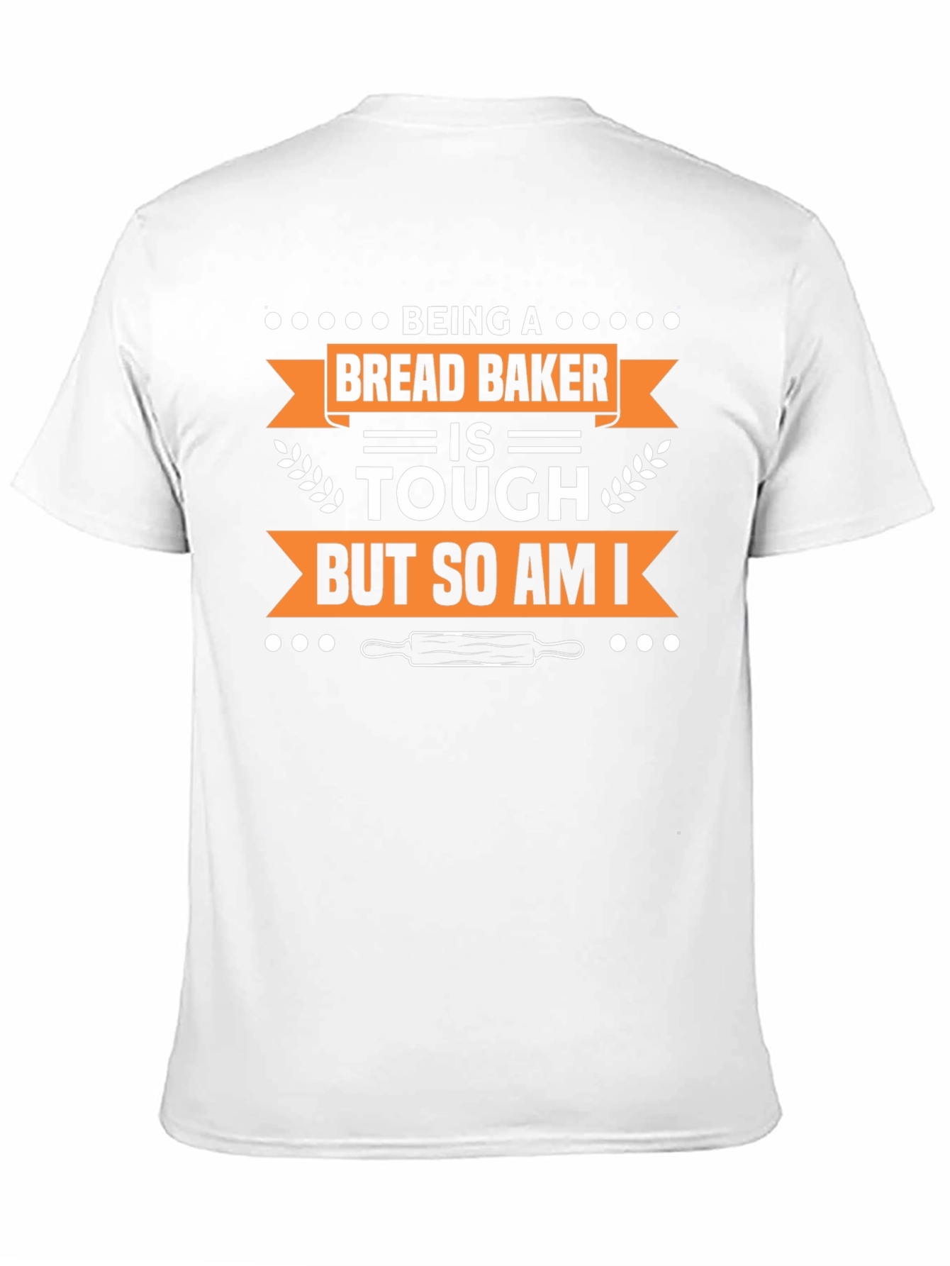 Bread Baker Tough T-Shirt - Black Short Sleeve