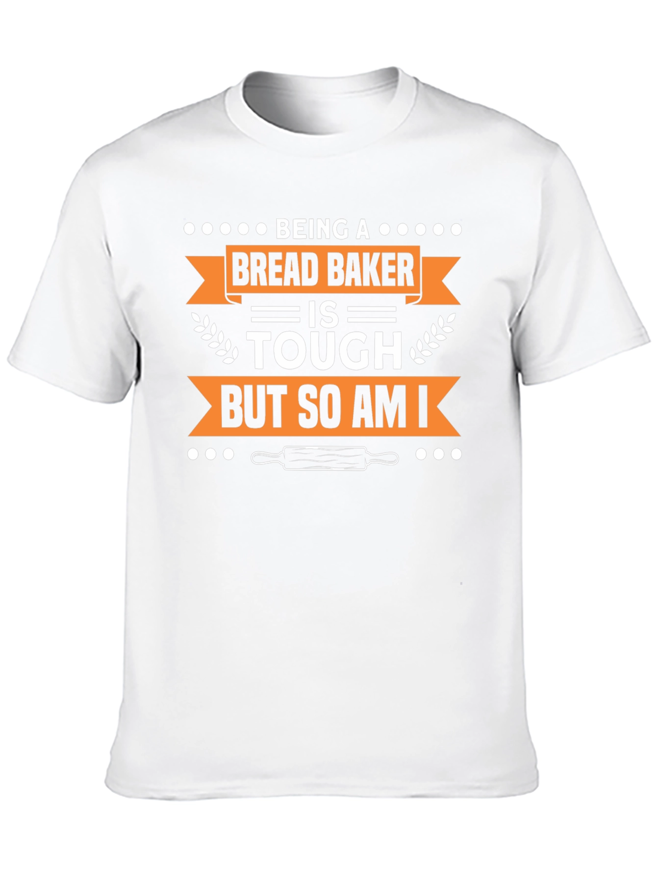 Bread Baker Tough T-Shirt - Black Short Sleeve