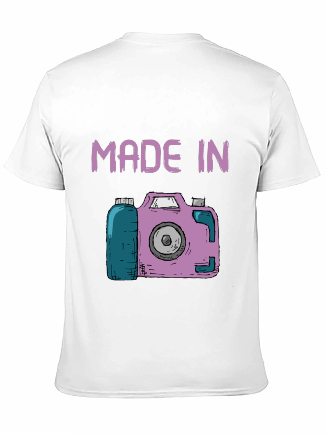 Retro Camera Graphic T-Shirt