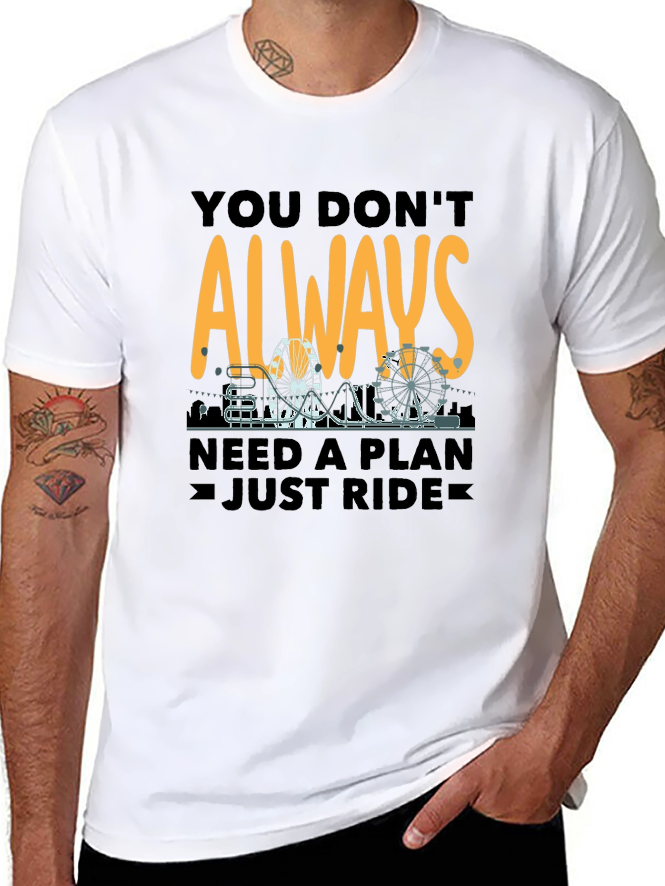 You Dont Always Need A Plan T-Shirt