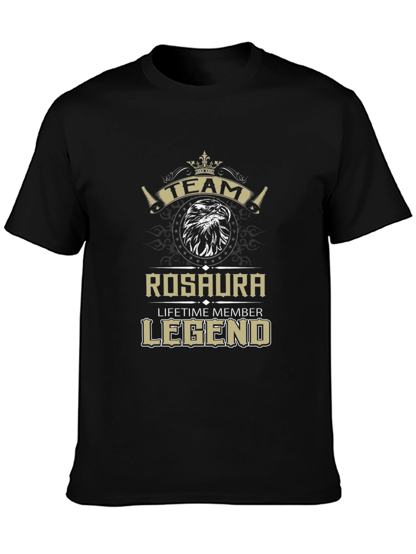 Rosaura Team Legend Black T-Shirt