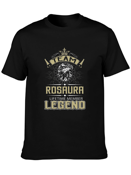 Rosaura Team Legend Black T-Shirt