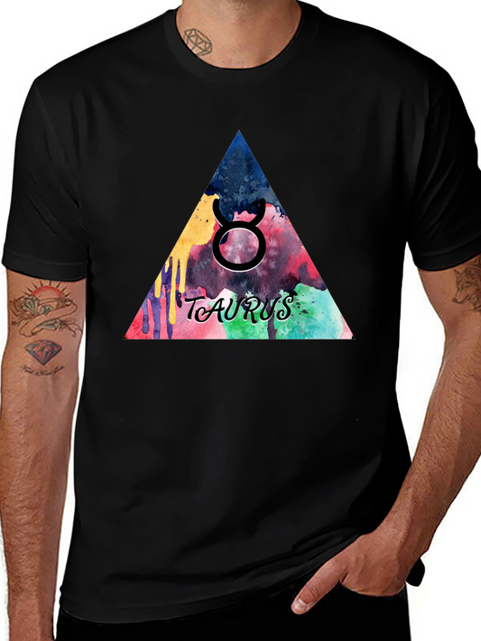 Taurus Zodiac Sign Watercolor Tee