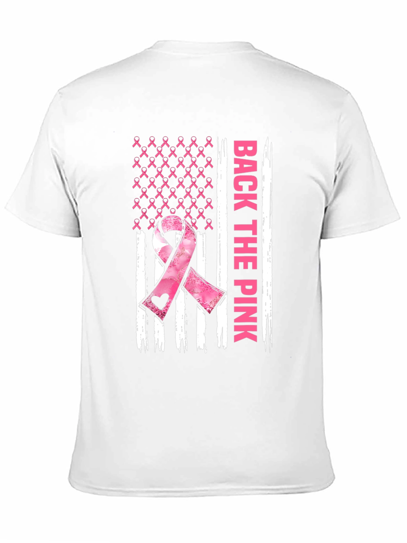 Back The Pink Breast Cancer Awareness T-Shirt
