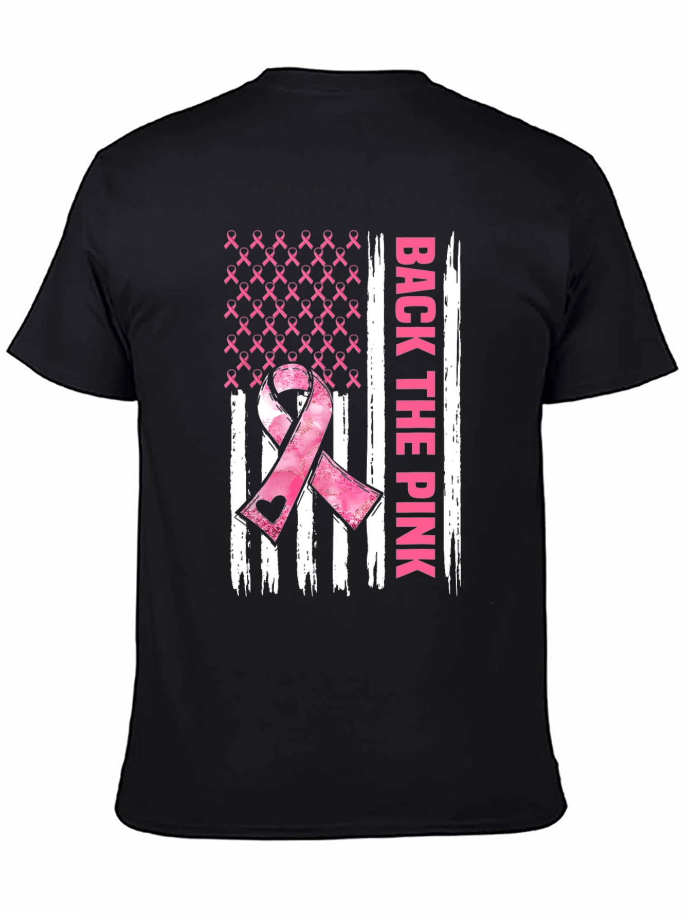 Back The Pink Breast Cancer Awareness T-Shirt