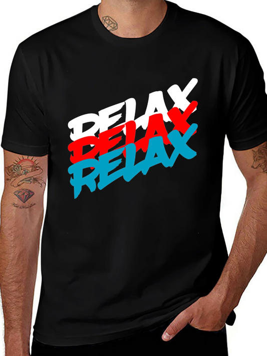 Relax Graphic Tee - Casual Comfort