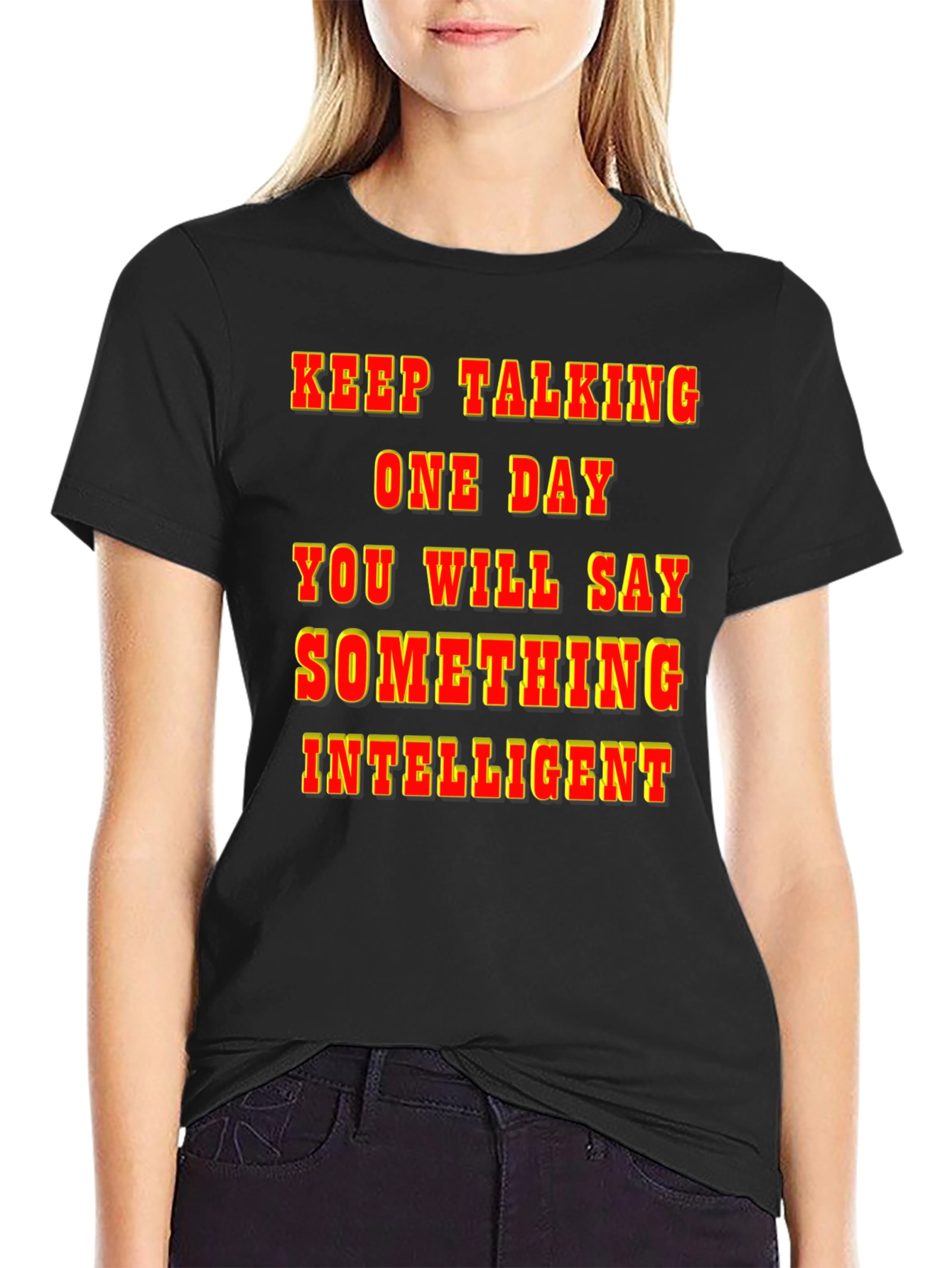 Keep Talking Funny Graphic Tee