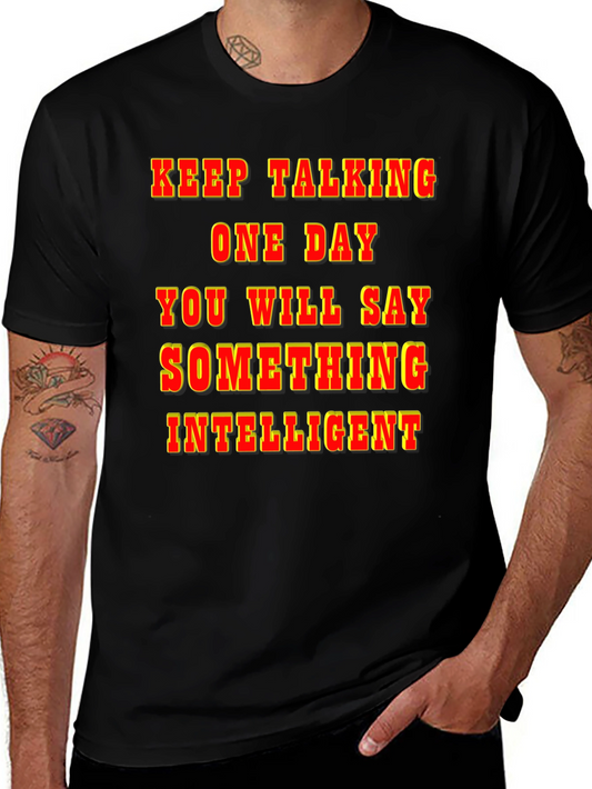 Keep Talking Funny Graphic Tee