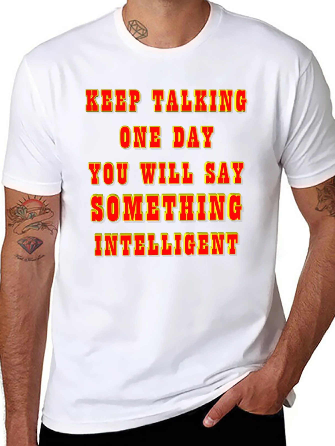 Keep Talking Funny Graphic Tee