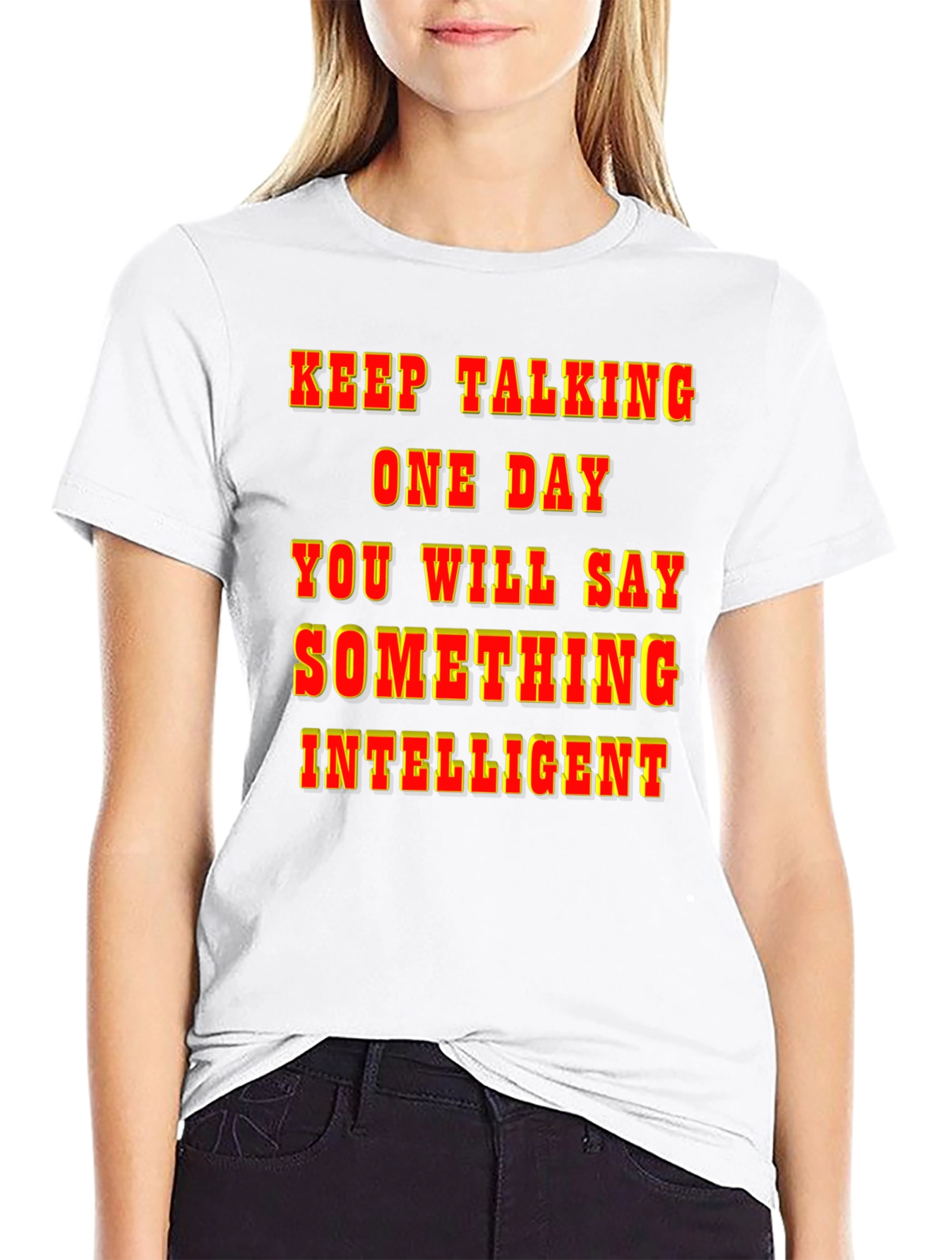 Keep Talking Funny Graphic Tee