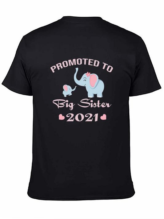 Promoted to Big Sister 2021 T-Shirt
