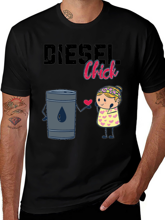 Diesel Chick Graphic T-Shirt