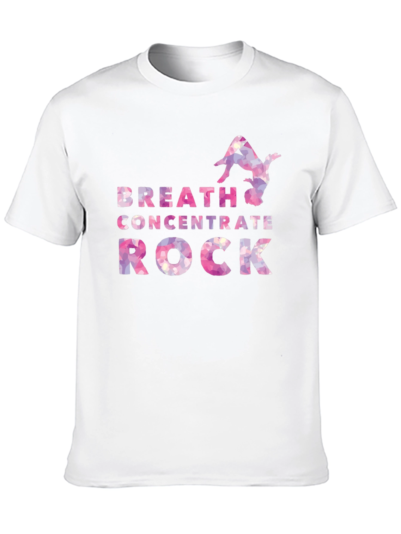 Breath Concentrate Rock Graphic Tee - Black